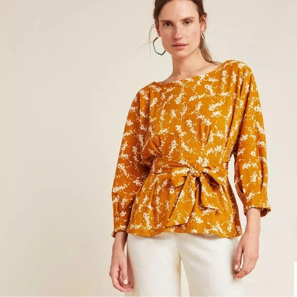 NWT Anthropologie | Amber Dolman-Sleeved Blouse - Picture 1 of 7
